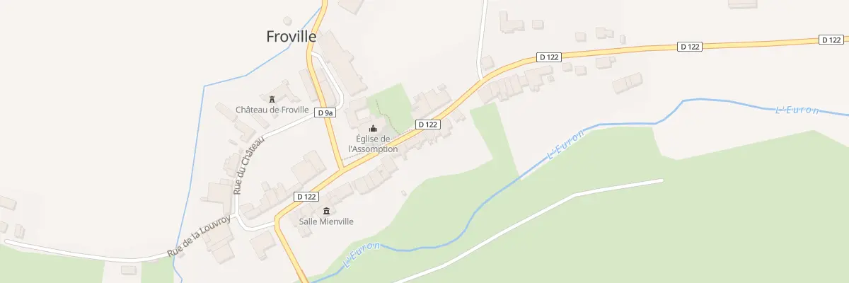 Plan du 28 Rue Principale à Froville