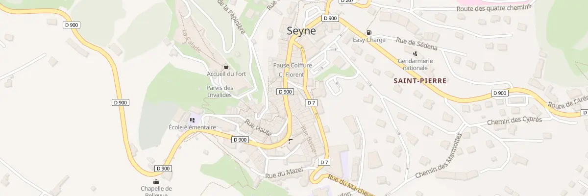 Plan du 19 Rue Grande à Seyne