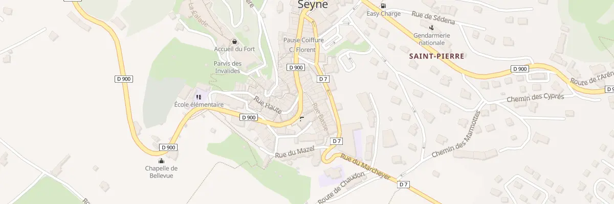 Plan du 31 Rue Grande à Seyne