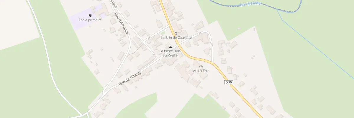 Plan du 3 Rue de l’Etang à Brin-sur-Seille