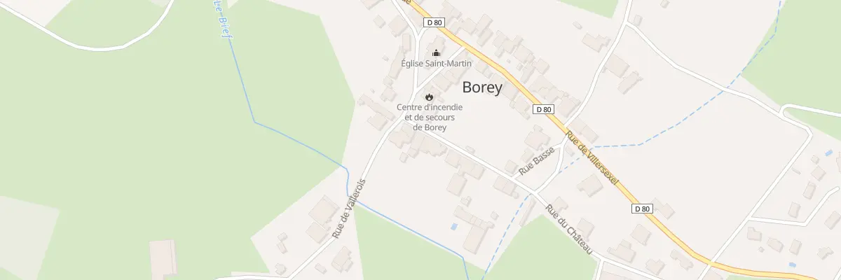 Plan du 5124 Le Village à Borey