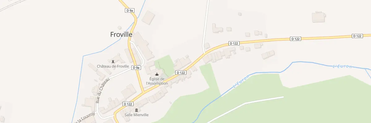 Plan du 19 Rue Principale à Froville