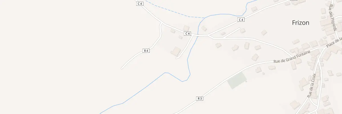 Plan du 463 Rue du Poinsot à Frizon