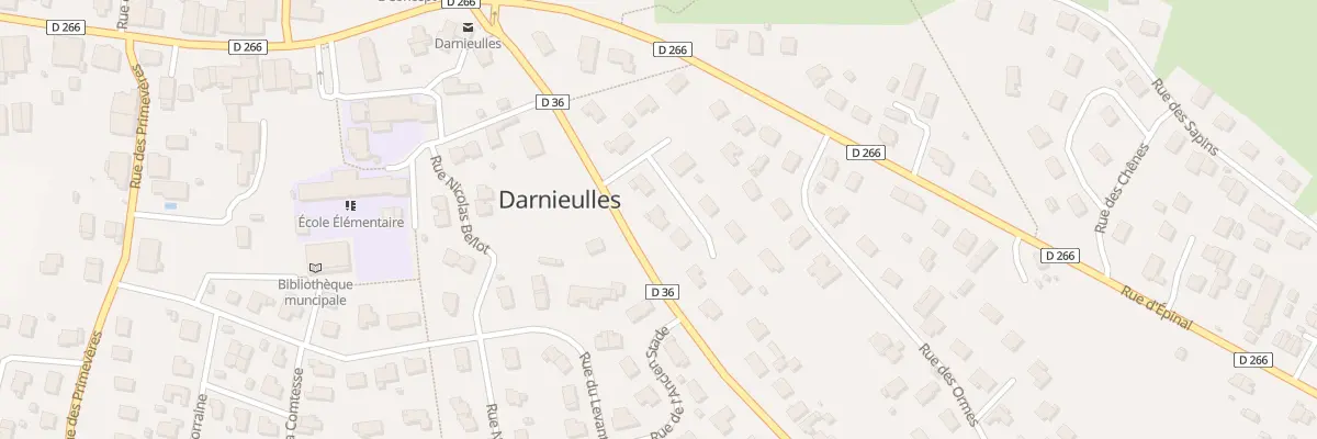 Plan du 74 Imp des Tilleuls à Darnieulles