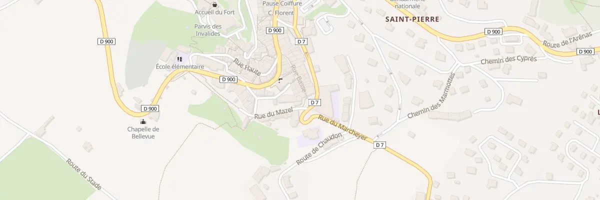 Plan du 5545 Pl du Couvent à Seyne