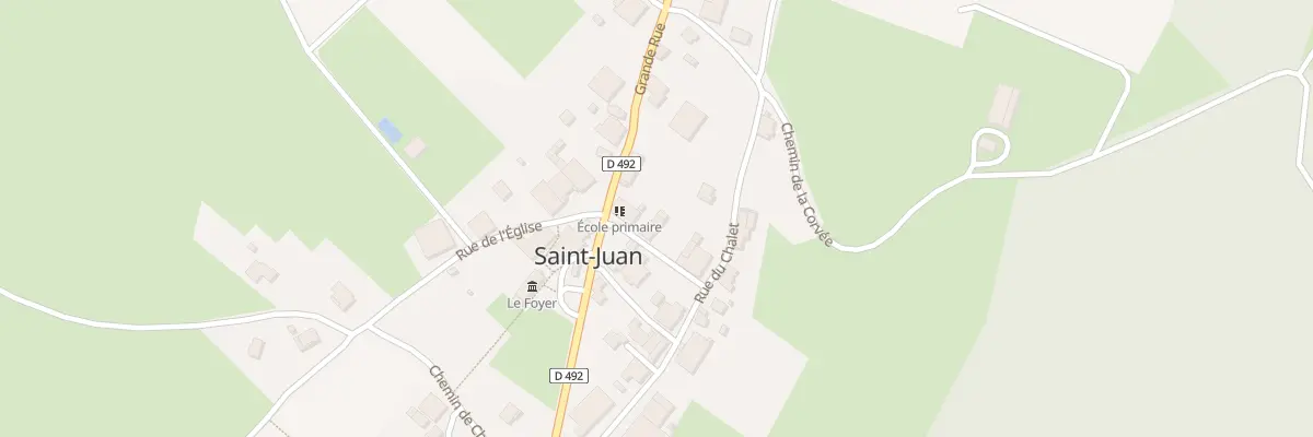 Plan du 3 Rue de la Mairie à Saint-Juan