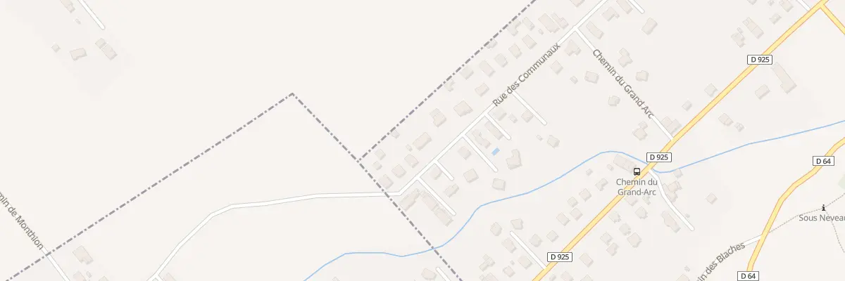 Plan du 652 Rue des communaux à Grignon