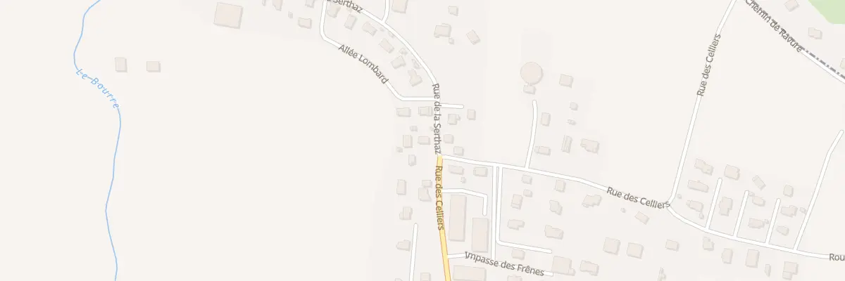 Plan du 9 Rue de la serthaz à Saint-Pierre-en-Faucigny