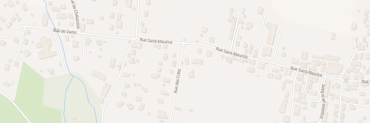 Plan du 1208 Rue des crêts à Saint-Pierre-en-Faucigny