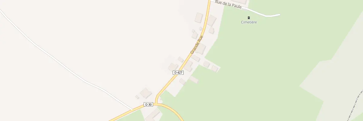 Plan du 11 Vc Grande Rue à Chaux-lès-Passavant