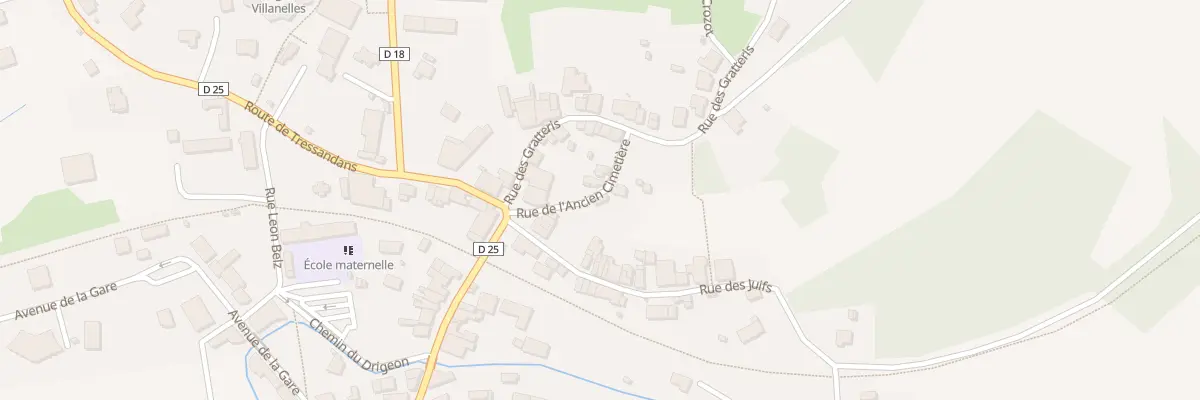Plan du 4 Rue de l’Ancien Cimetière à Rougemont