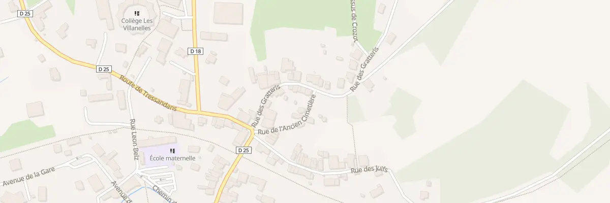 Plan du 20 Rue des Gratteris à Rougemont