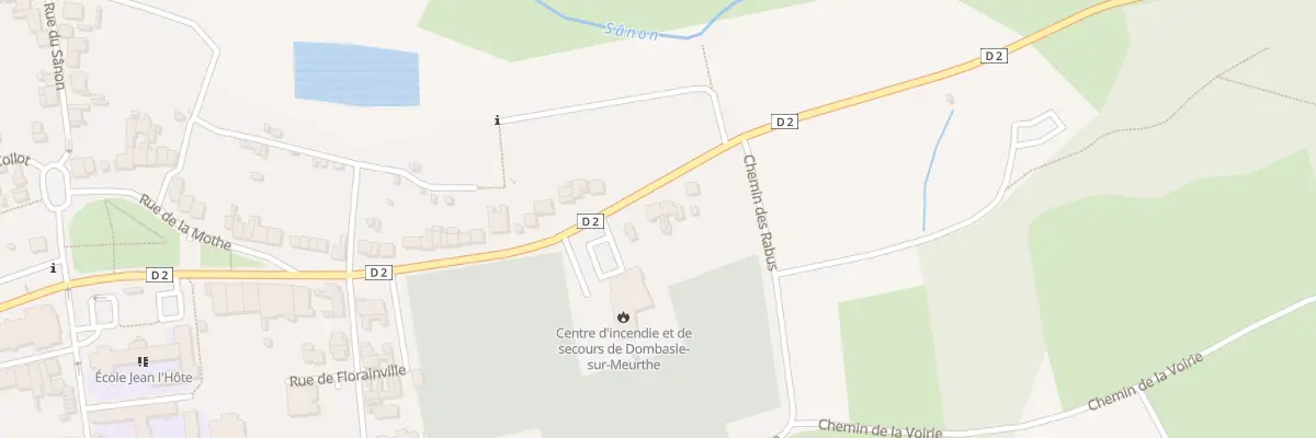Plan du 10 Rte de Sommerviller à Dombasle-sur-Meurthe