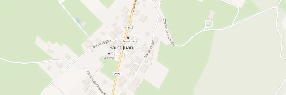 Plan du 11 Rue du Chalet à Saint-Juan
