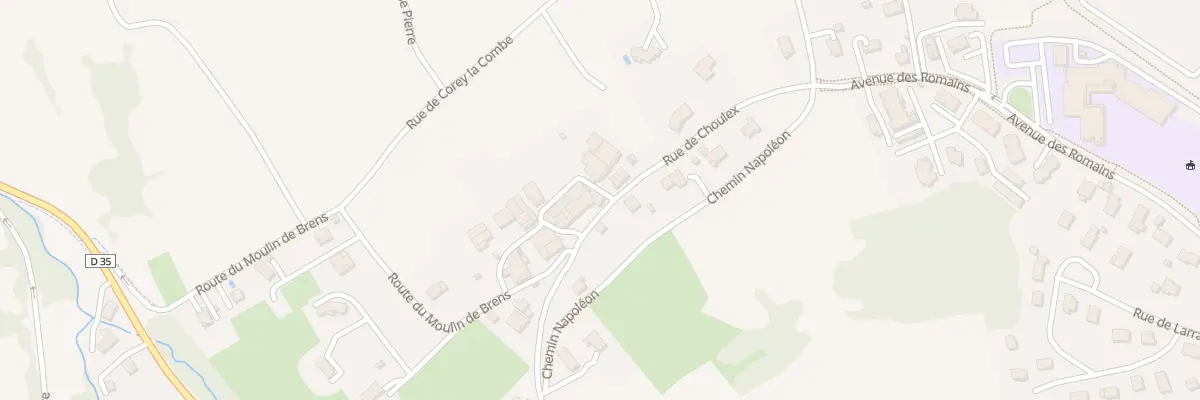 Plan du 3 Rue de la Fontaine à Bons-en-Chablais