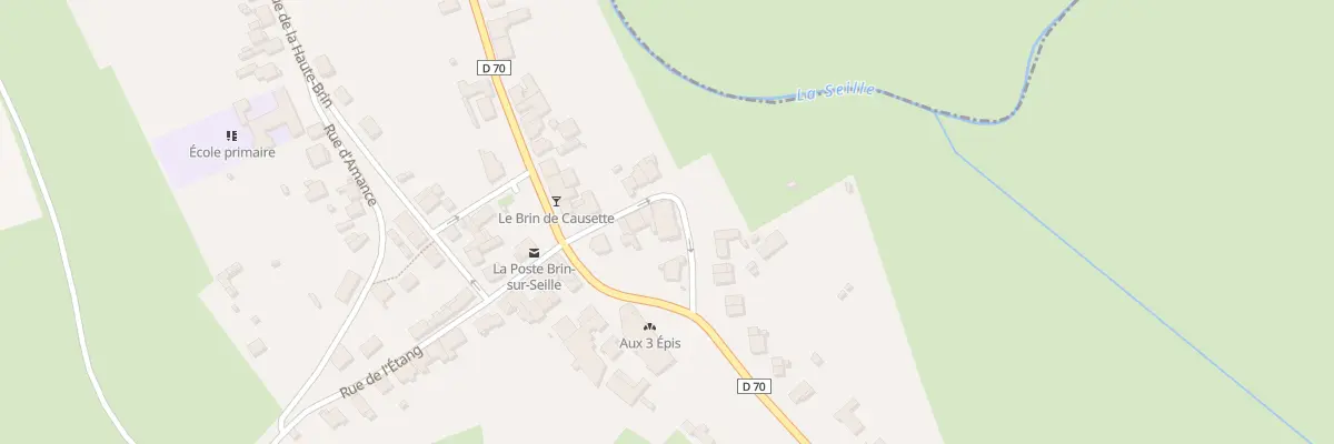 Plan du 6 Rue de la Faronne à Brin-sur-Seille