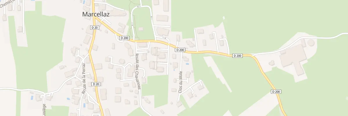 Plan du 16 Clos du mole à Marcellaz