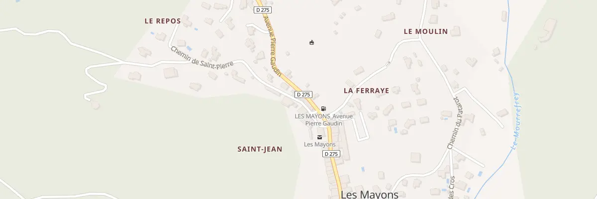 Plan du 5103 Saint Pierre aux Mayons