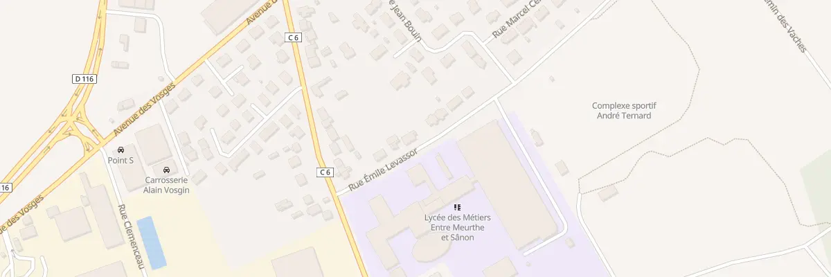 Plan du 5 Rue Levassor à Dombasle-sur-Meurthe