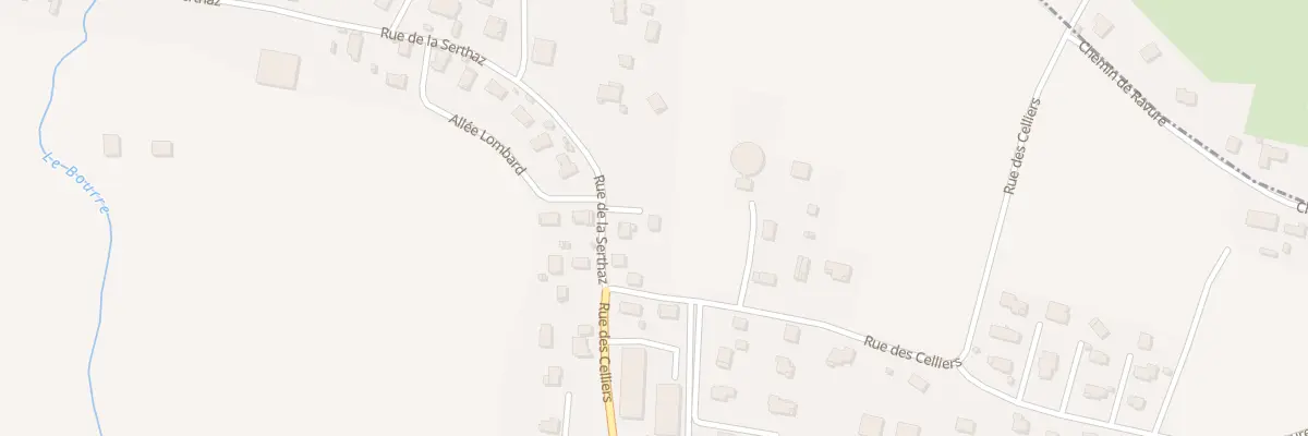 Plan du 54 Rue de la serthaz à Saint-Pierre-en-Faucigny