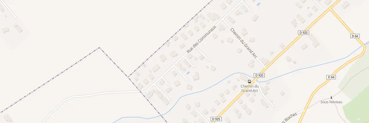 Plan du 601 Rue des communaux à Grignon