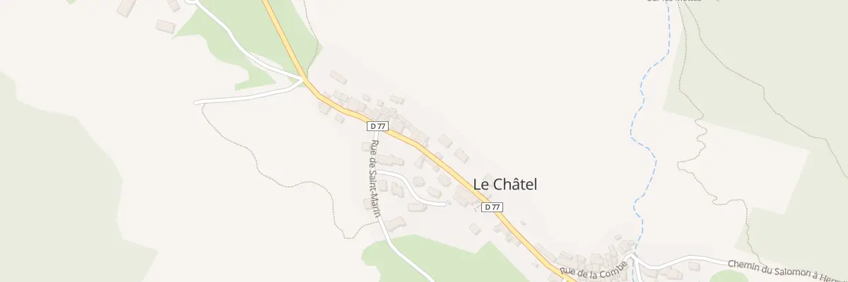 Plan du 632 Rte du Chaussy à La Tour-en-Maurienne