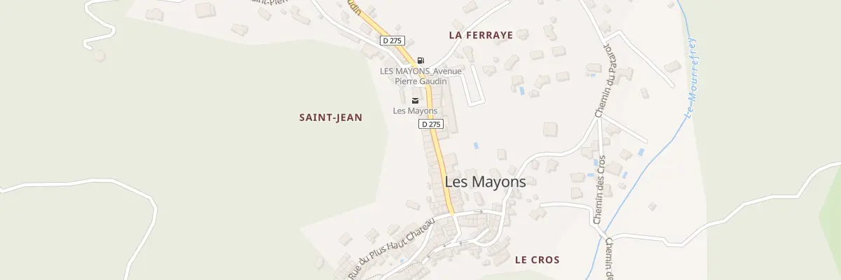 Plan du 5093 Rue Grande aux Mayons