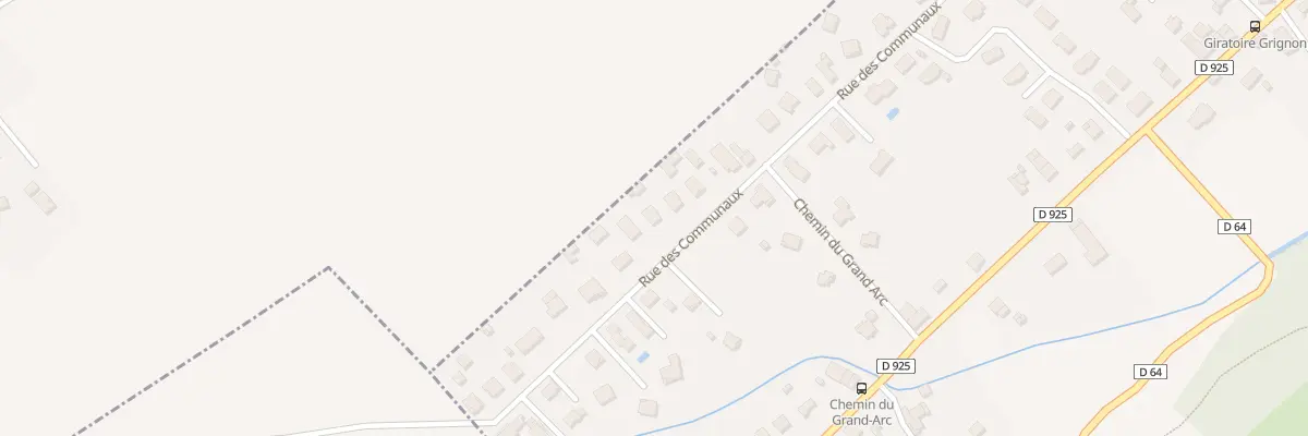 Plan du 510 Rue des communaux à Grignon
