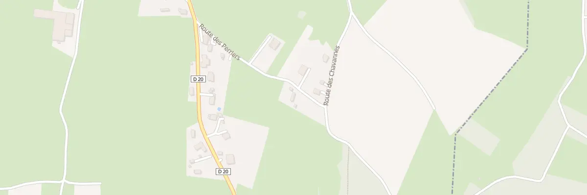 Plan du 214 Rte des Perriers à Marcellaz