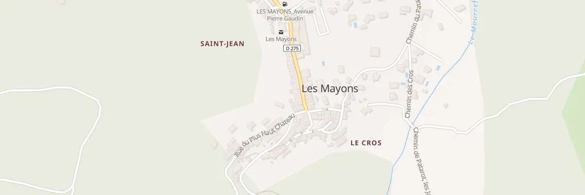 Plan du 5082 Rue Grande aux Mayons