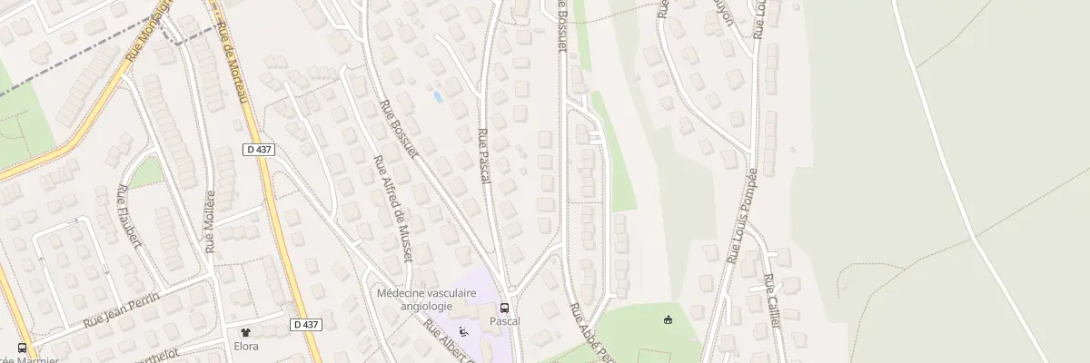 Plan du 50 Rue Bossuet à Pontarlier