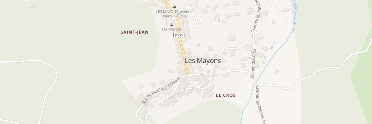 Plan du 5124 Rue Grande aux Mayons