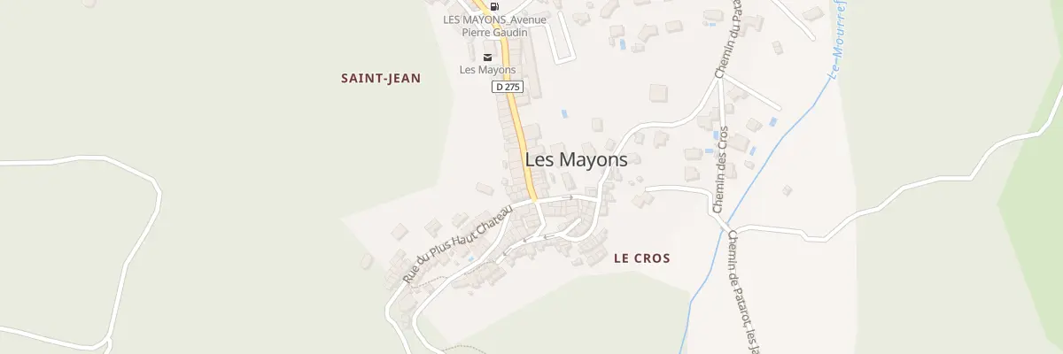 Plan du 5127 Rue Grande aux Mayons