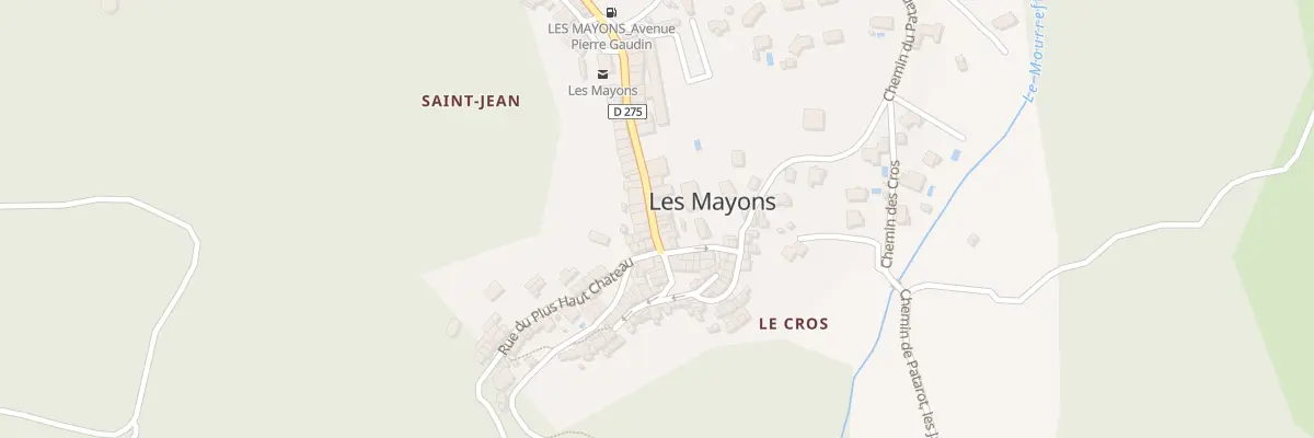 Plan du 5126 Rue Grande aux Mayons