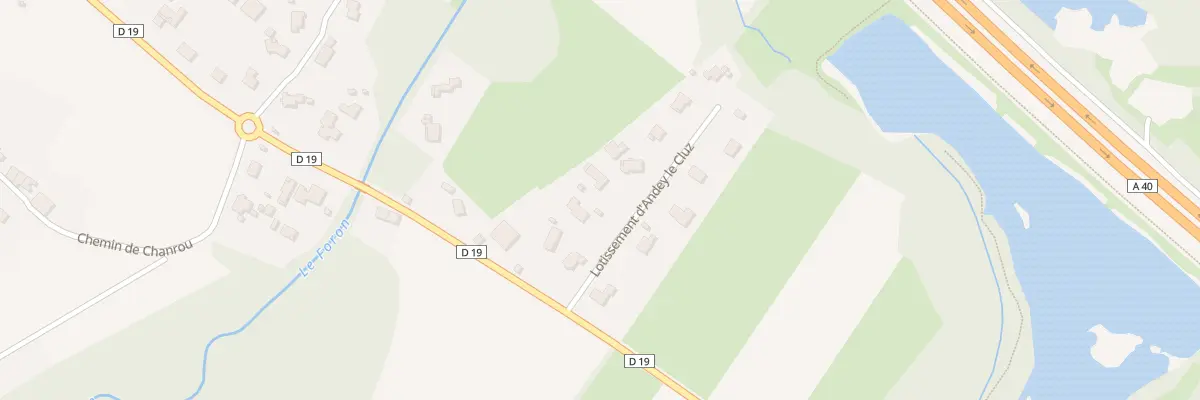 Plan du 105 Lot d’Andey le Cluz à Arenthon
