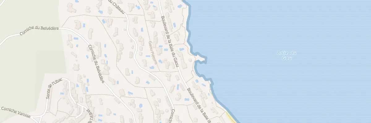 Plan du 55 Bd de la Baie du Gaou à Bormes-les-Mimosas