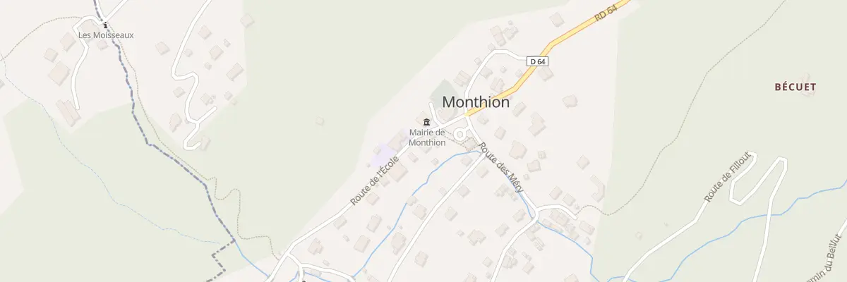 Plan du 65 Rte de l’Ecole à Monthion