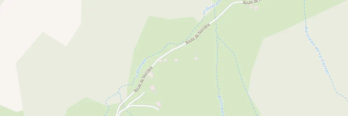 Plan du 999 Rte de Norcière à Glières-Val-de-Borne
