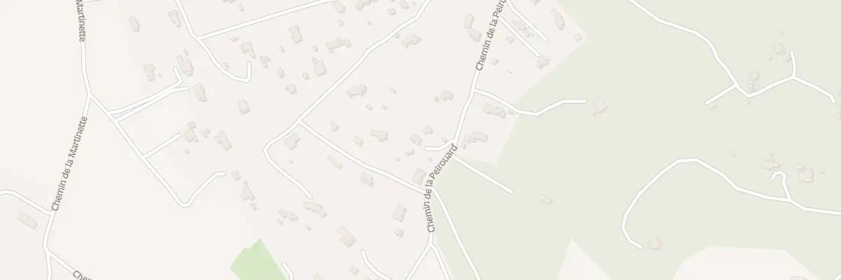 Plan du 1312 Che de la Peirouard à Lorgues