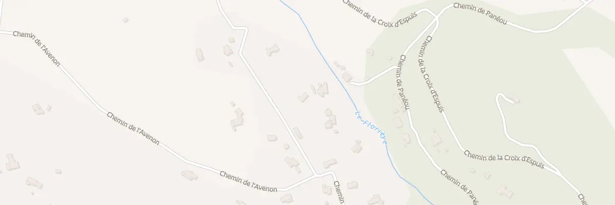 Plan du 554 Che de l’Avenon à Flayosc