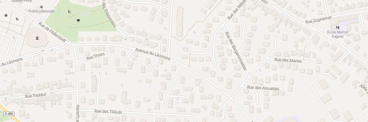 Plan du 24 Rue des Mésanges à Dombasle-sur-Meurthe