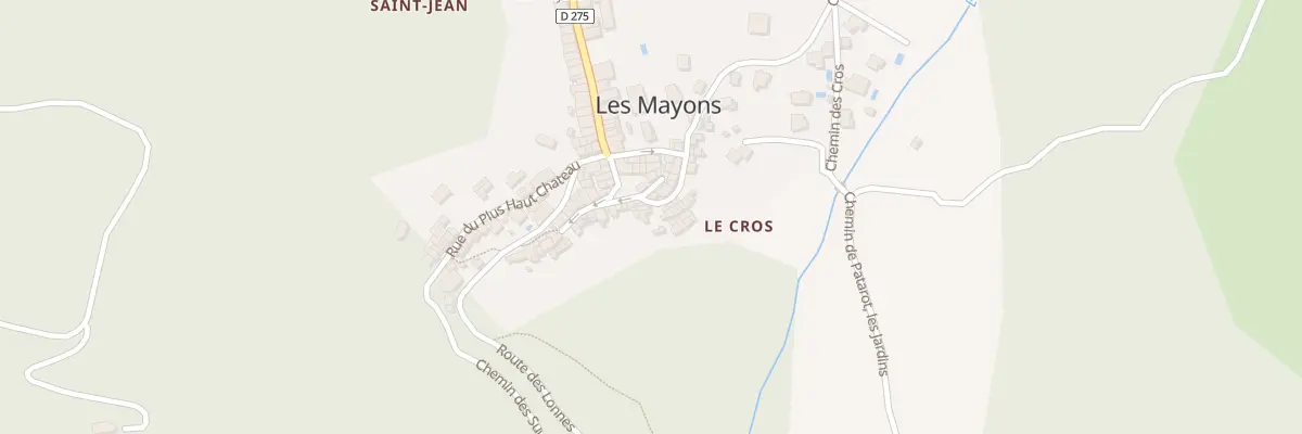 Plan du 5154 Vc Basse Rue aux Mayons