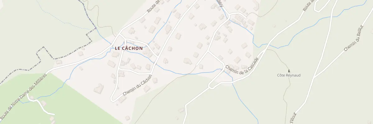 Plan du 44 Che du Buisson à Monthion