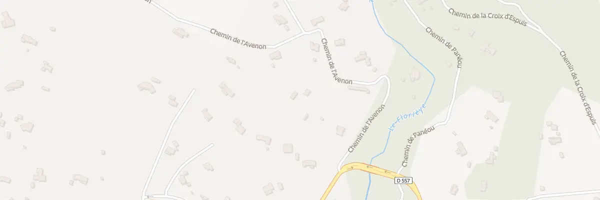 Plan du 95 Che de l’Avenon à Flayosc