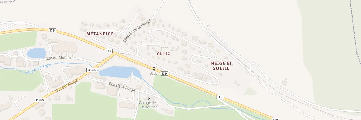 Plan du 41 Neige et Soleil à Métabief