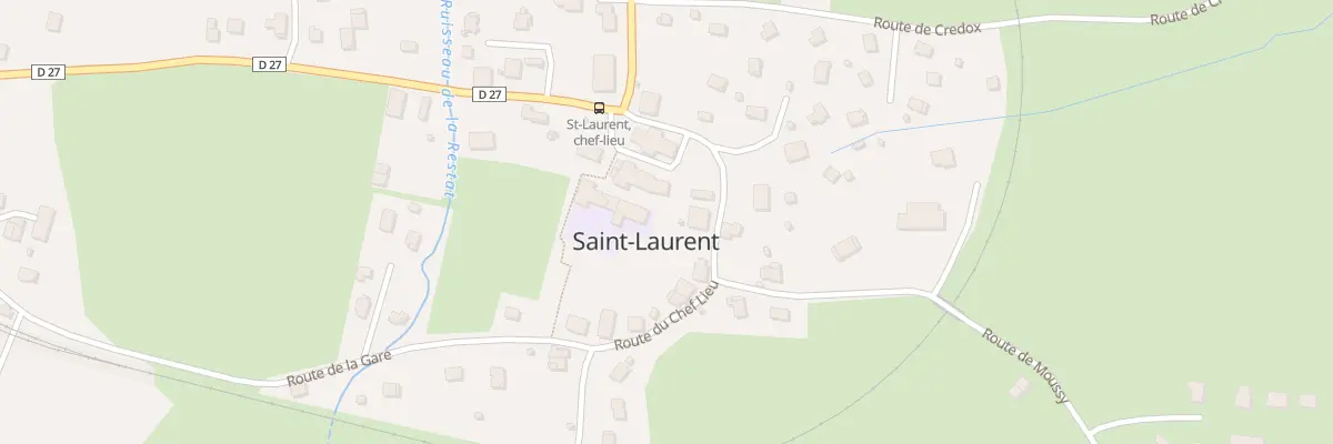 Plan du 126 Rte du Chef-Lieu à Saint-Laurent