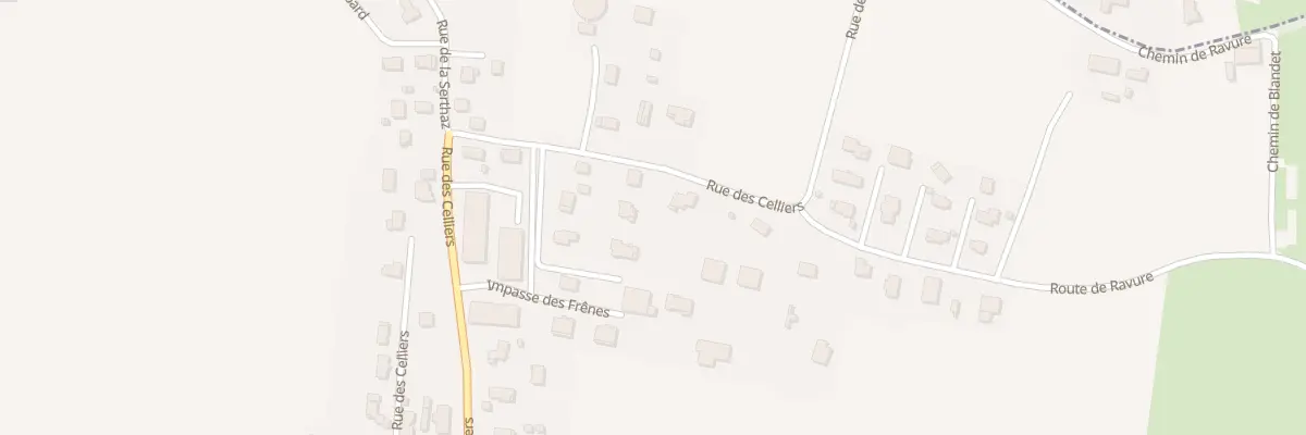 Plan du 900 Rue des celliers à Saint-Pierre-en-Faucigny