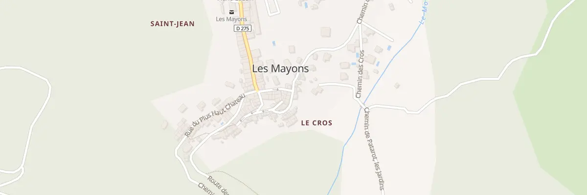 Plan du 5150 Vc Basse Rue aux Mayons
