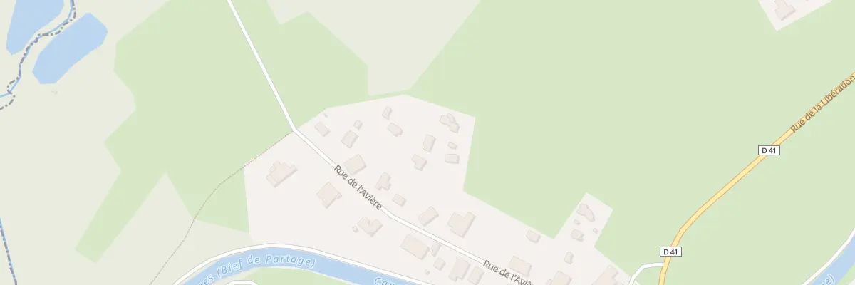 Plan du 16T Rue de l’Avière à Sanchey