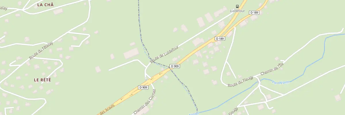 Plan de Luidefour aux Villards-sur-Thônes
